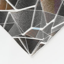 粗いサーモンと灰色の不規則なモザイクの散らかった