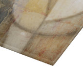 粗いテクスチャのアースト絵画ーン カッティングボード (角)