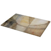 粗いテクスチャのアースト絵画ーン カッティングボード (角)