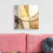 粗いテクスチャのアースト絵画ーン キャンバスプリント (インサイチュ (リビング))