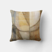 粗いテクスチャのアースト絵画ーン クッション (裏面)