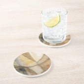 粗いテクスチャのアースト絵画ーン コースター (側面)