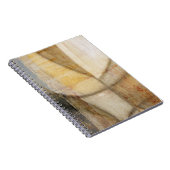 粗いテクスチャのアースト絵画ーン ノートブック (右側)