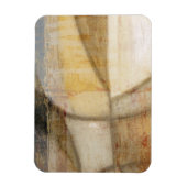 粗いテクスチャのアースト絵画ーン マグネット (縦)