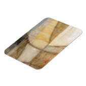 粗いテクスチャのアースト絵画ーン マグネット (左側)