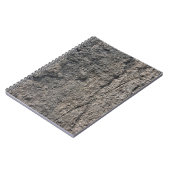 粗い岩石表面 ノートブック (左側)