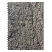 粗い岩石表面 ノートブック (正面)