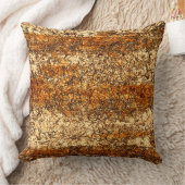 粗い木材のニスのテクスチャ クッション (ブランケット)