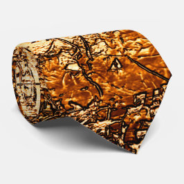 粗い木材のニスのテクスチャ ネクタイ