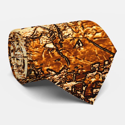 粗い木材のニスのテクスチャ ネクタイ (ロール)