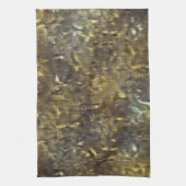 粗い汚れと汚れと'雨'のテクスチャーのミックス キッチンタオル (縦)