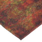 粗い灰色の上に強い赤い肌 テーブルクロス (アングル)