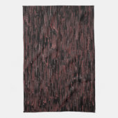 粗い背景を持つブルゴーニュのモザイクスタイル キッチンタオル (縦)