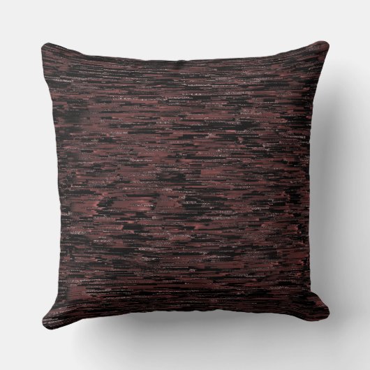 粗い背景を持つブルゴーニュのモザイクスタイル クッション (裏面)