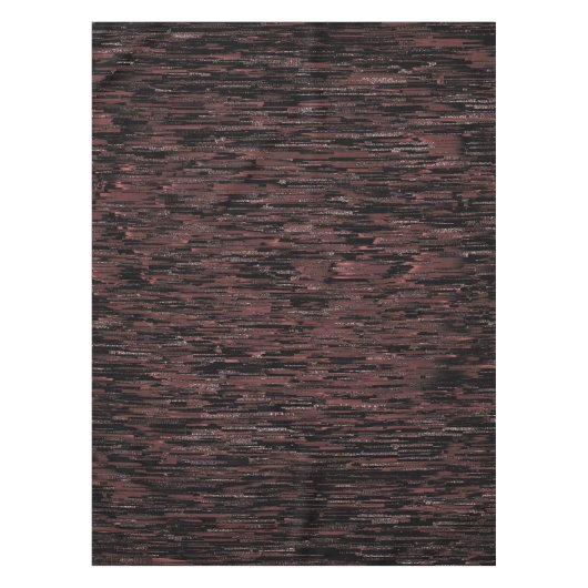 粗い背景を持つブルゴーニュのモザイクスタイル テーブルクロス (正面)