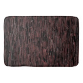 粗い背景を持つブルゴーニュのモザイクスタイル バスマット (正面)