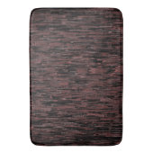 粗い背景を持つブルゴーニュのモザイクスタイル バスマット (正面縦)