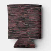 粗い背景を持つブルゴーニュのモザイクスタイル 缶クーラー (裏面)