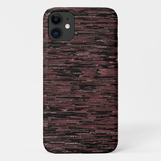 粗い背景を持つブルゴーニュのモザイクスタイル Case-Mate iPhoneケース (裏面)