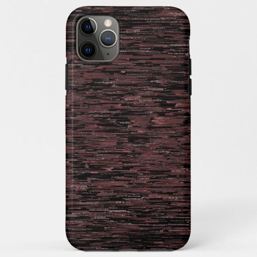 粗い背景を持つ灰色のブルゴーニュのモザイクスタイル Case-Mate iPhoneケース (裏面)