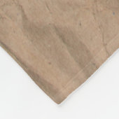 粗くくくしゃれたリサイクル紙 フリースブランケット (角)