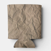 粗くしわくちゃになった紙:再生テクスチャ 缶クーラー (裏面)