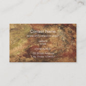 粗くて風化したテクスチグランジャ 名刺 (裏面)