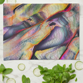 粗さと仮想水色で彫られる キッチンタオル