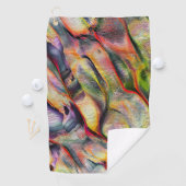 粗さと仮想水色で彫られる ゴルフタオル (インサイチュ)