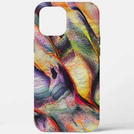 粗さと仮想水色で彫られる iPhone 12 PRO MAX ケース