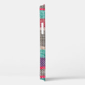 粗カラフルい布地のテクスチャ、パターン、背景 Case-Mate iPhoneケース (裏面 / 右)