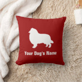 粗コリーラフ·コリー クッション (ブランケット)