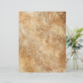 粗テクスチャ金ゴールドシルバー2辺スクラップブック紙 (スタンド正面)