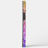 粗モザイクオレンジから赤と薄紫と輝き Case-Mate iPhoneケース (裏面 / 右)