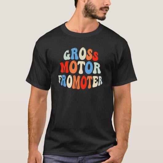 粗大運動促進児童理学療法 Tシャツ (正面)