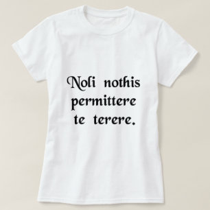 粗悪品がおろさないために注意しないで下さい Tシャツ