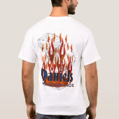 粗暴なオンドリ競争の2 Tシャツ (裏面)