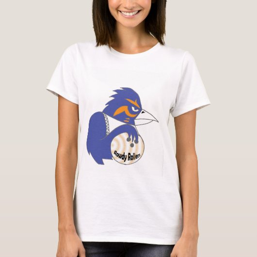 粗暴なローラー Tシャツ (正面)