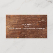 粗木フローラ名刺デザイン 名刺 (裏面)