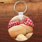 粗末なパ転がン キーホルダー (正面)