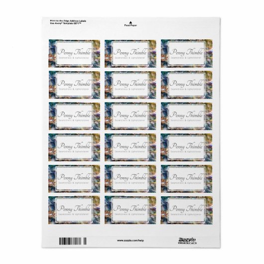 粗石英 ラベル (フルシート)