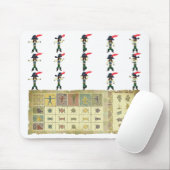 粗紡機のブードゥーすてきなCheatsheetのマウスパッド マウスパッド (マウス)