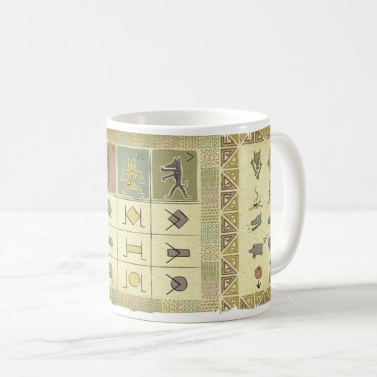 粗紡機のブードゥーすてきなCheatsheetのマグ コーヒーマグカップ (正面右)