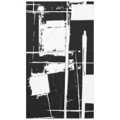 粗絵を描抽象芸術 テーブルクロス (正面)