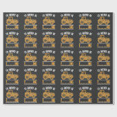 粗農業引用文皮肉トラクタ農家 ラッピングペーパー (フラット)