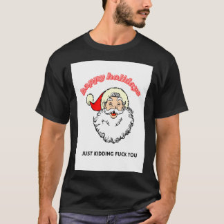 粗野なクリスマスのエッセンシャルシャツ Tシャツ