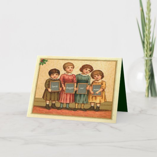 粗野なサンタクロース シーズンカード (正面)