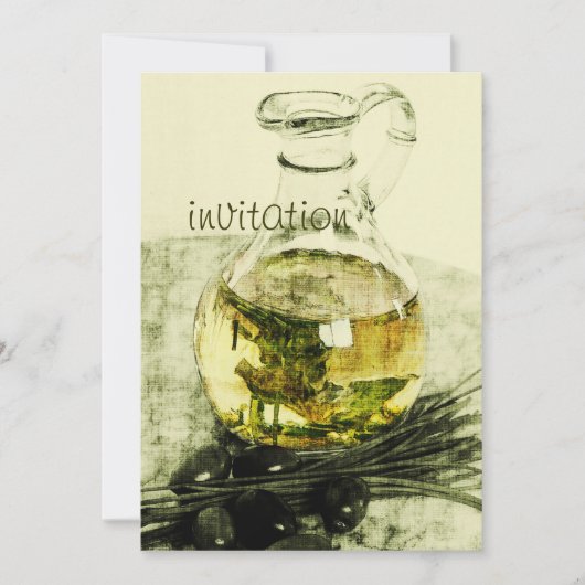 粗野なディナーパーティの招待状 招待状 (正面)