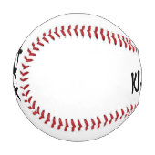 粗野なボール 野球ボール (正面左)
