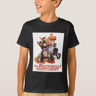 粗野なロカビリーのヤギ-トロールを改造しました Tシャツ